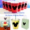 Mouse Stickers 2.62 x 2.2 Inch PVC Mic.key Stickers - 90 Pack
